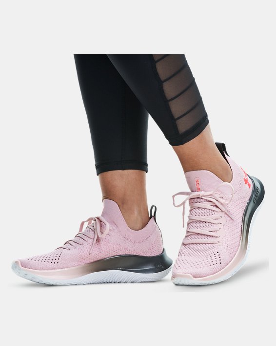 Women's UA Flow Knit Running Shoes, Pink, pdpMainDesktop image number 6